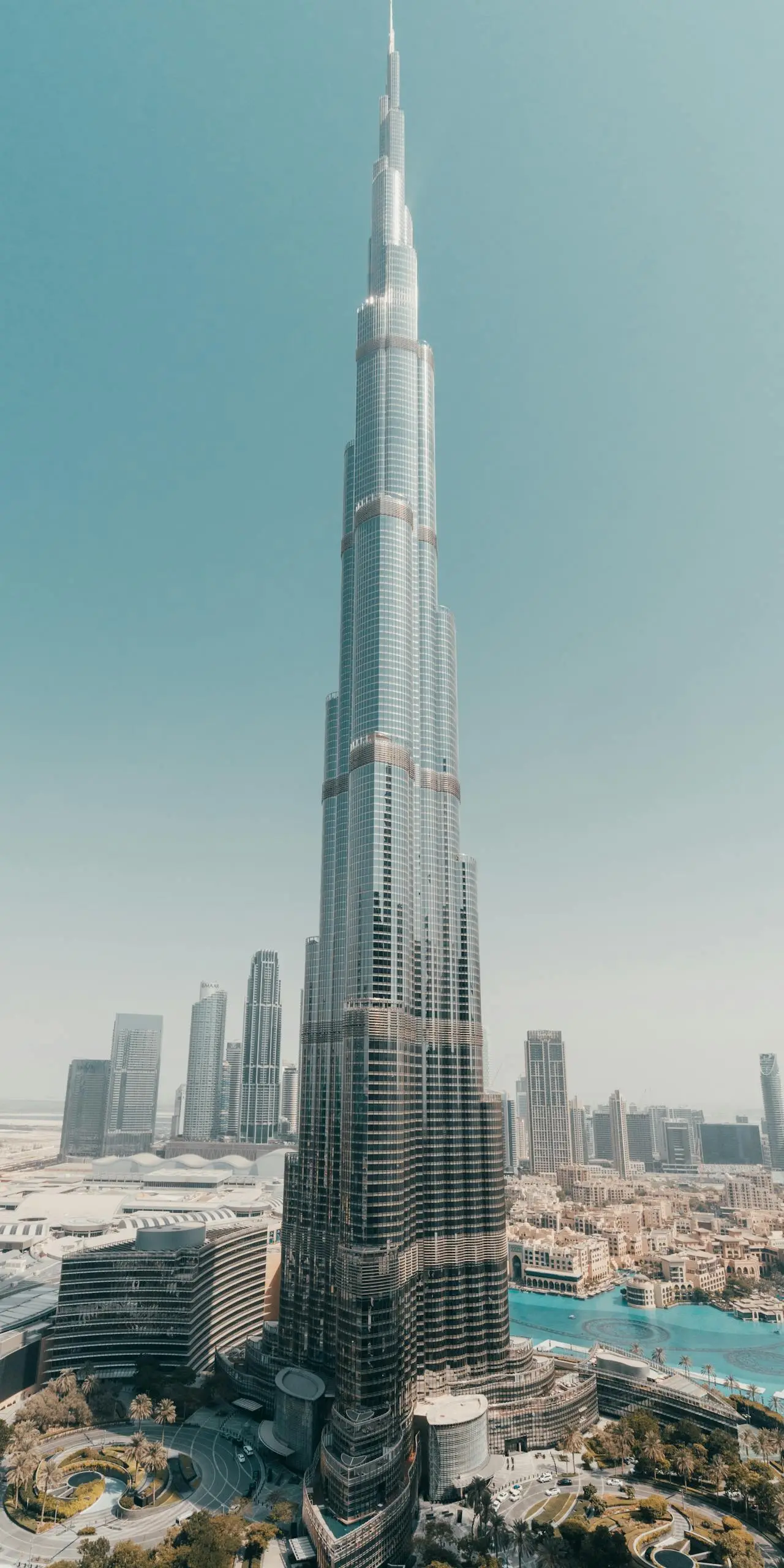 Dubai skyline and luxury chauffeur service
